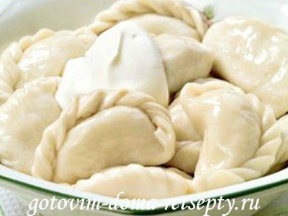 вареники с творогом мясом 5