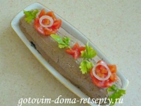 Паштет из говяжьей печени рецепт