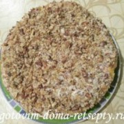 торт из тыквенных блинов