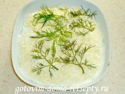 салат мимоза с сайрой