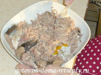 салат мимоза с сайрой 13