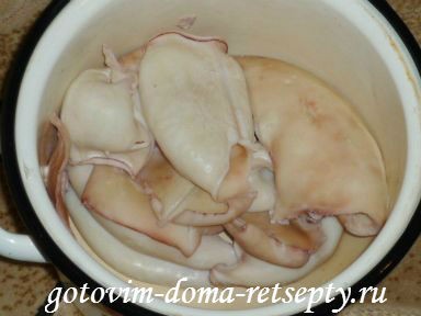кальмары фаршированные сыром 4