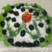салат из крабовых палочек сыра и ананасов