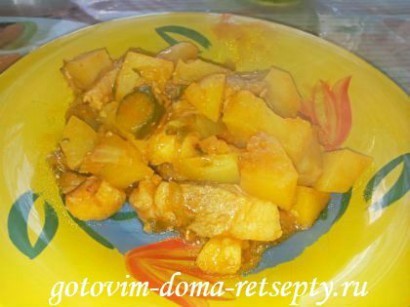 азу из свинины в мультиварке