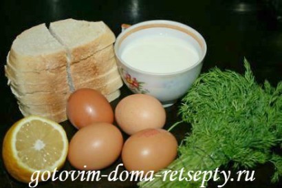 гренки из хлеба, рецепт с молоком и яйцами 1