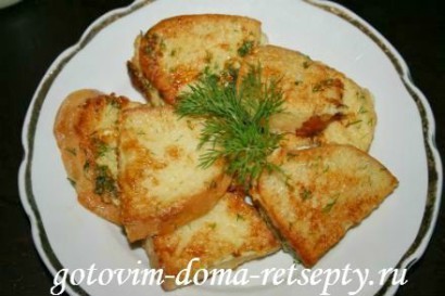 гренки из хлеба, рецепт с молоком и яйцами
