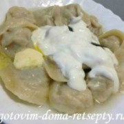 пельмени домашние, рецепт