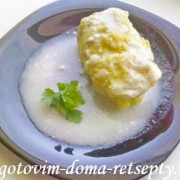 голубцы в сметанном соусе в мультиварке