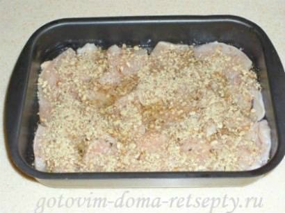 куриное филе с орехами, запеченное в духовке 31