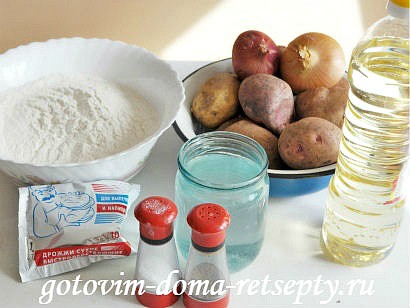 постные пирожки с начинкой 1