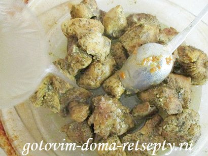 индейка с картошкой и тыквой, в духовке 16