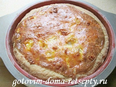 открытый пирог с мясом 17
