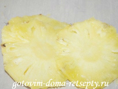 свинина с ананасами и сыром 5