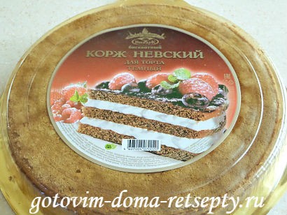 бисквитный торт очень вкусный и простой рецепт 3