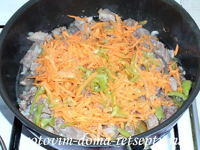 овощное рагу с мясом, картошкой и капустой 6