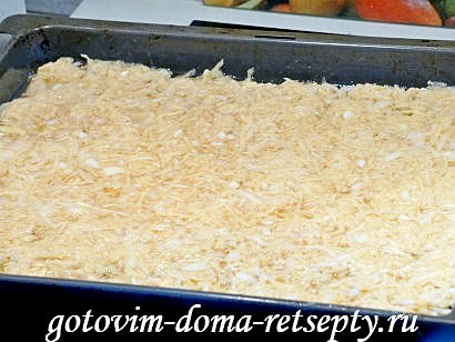 картофельная бабка с мясным фаршем 8