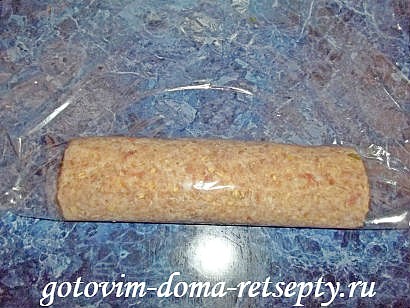 рулет мясной с яйцом в духовке рецепт 11