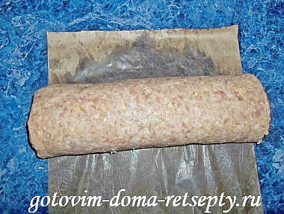 рулет мясной с яйцом в духовке рецепт 9